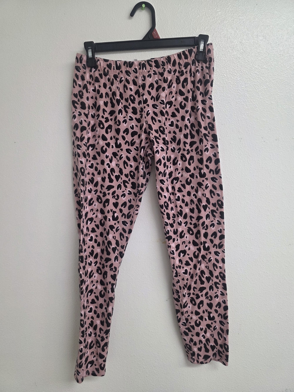 No Boundaries Pink Leopard Print Leggings (0357)
